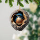 Blue Bird - Animal Christmas Ornament CH274