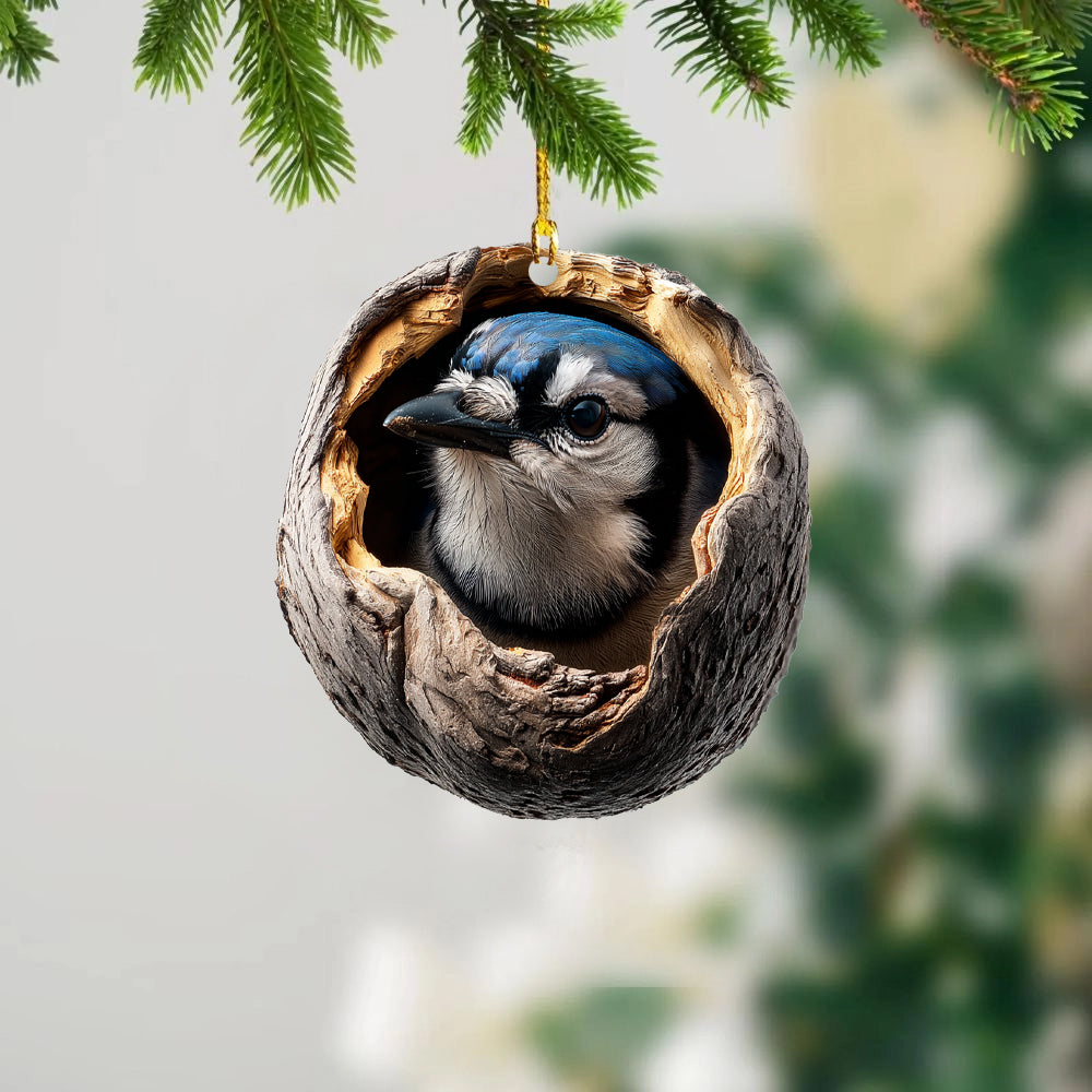 Blue Jay - Animal Christmas Ornament CH275