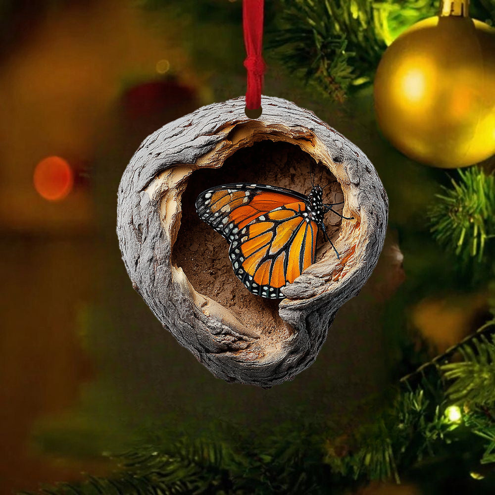 Monarch Butterfly - Animal Christmas Ornament CH305