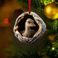 Ostrich - Animal Christmas Ornament CH309