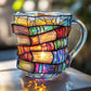 Vintage Painted Book Mug