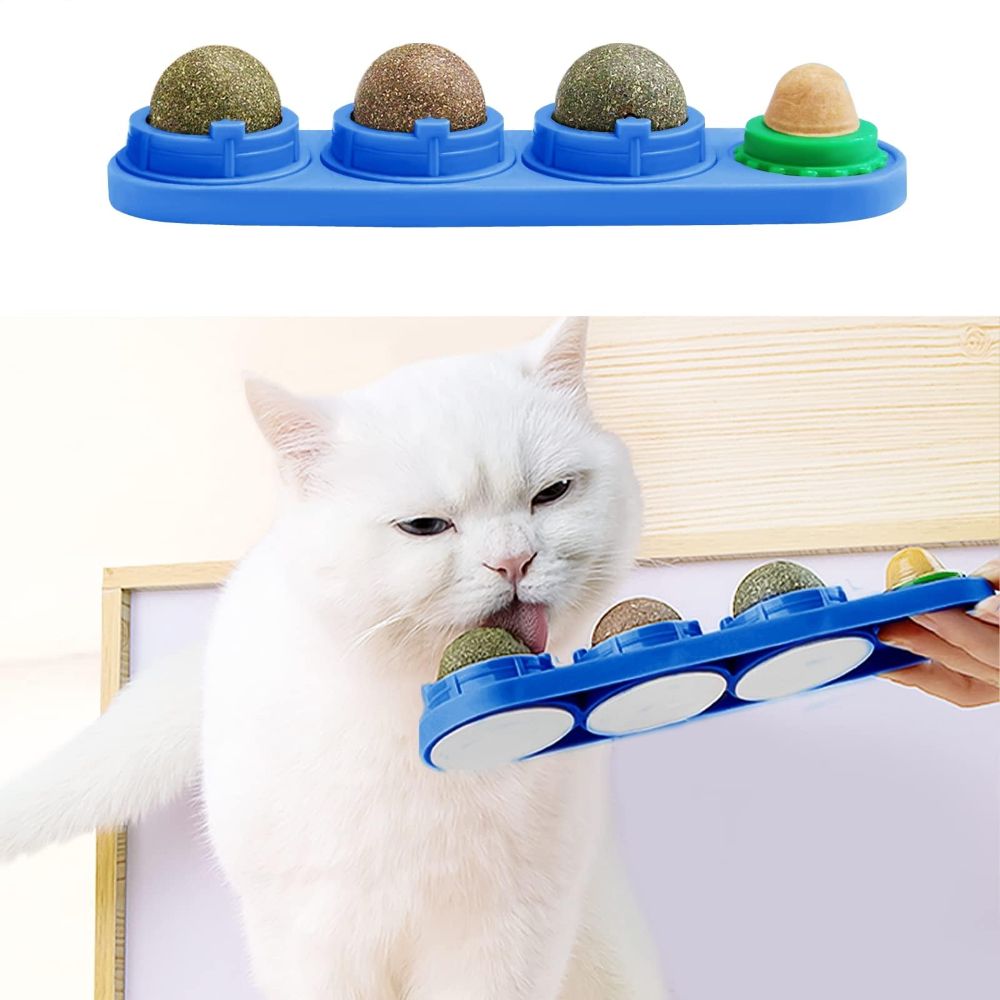 Catnip Toys Balls 4 Pcs
