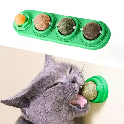 Catnip Toys Balls 4 Pcs