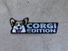 Corgi Car Badge Laser Cutting Car Emblem CE026