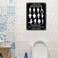 Whatever Just Wash Your Hands - Restroom Metal Sign - Home Decoration - Wall Art Decor - Funny Restroom Decor