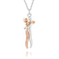 Couple Hug Necklace