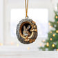 Rabbit - Animal Christmas Ornament CH143