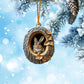 Rabbit - Animal Christmas Ornament CH143