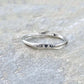 For Memorial - Tiny Heart With Wings Ring