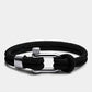Braided Rope with Metallic Clasp Bracelet