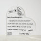 I Love You - D352 - Heart Shaped Acrylic Plaque