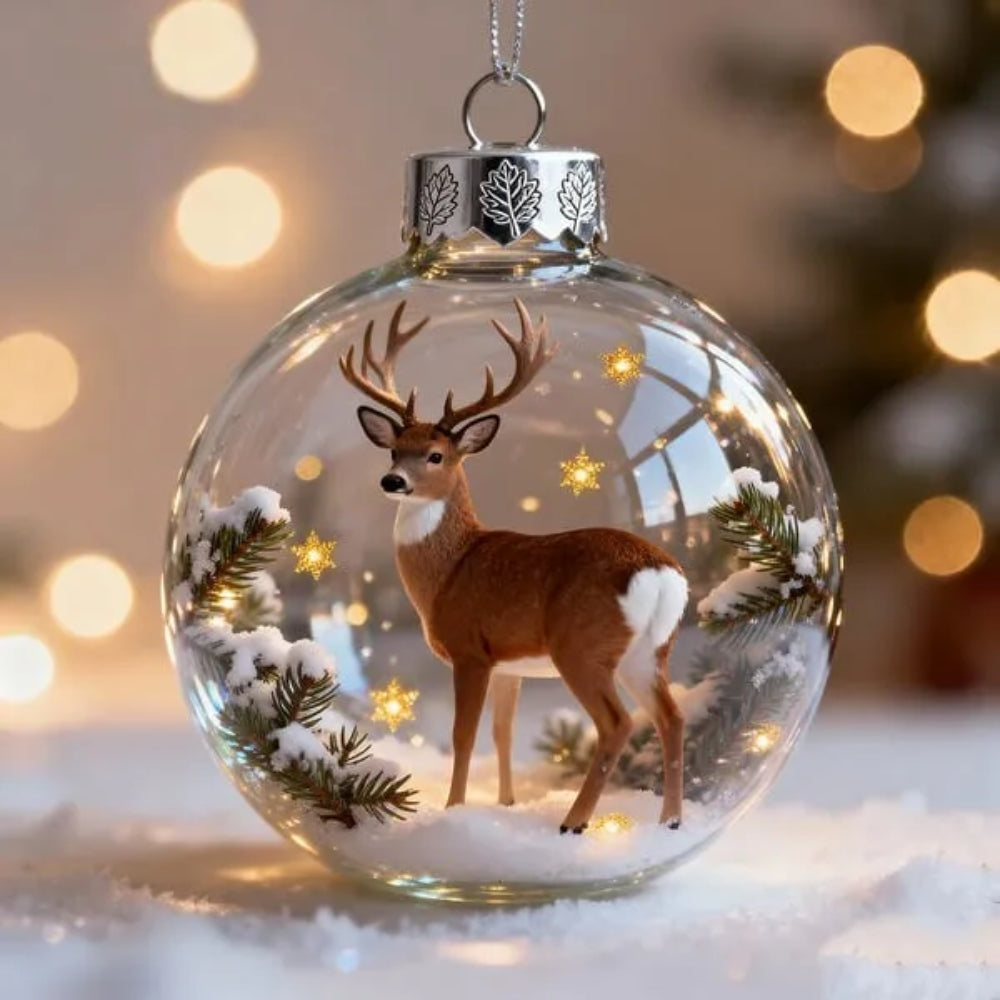 Playful Animal Ornament Balls