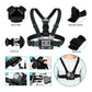 Action Camera Strap & Phone Clip Mounting Kit – Adjustable Backpack Clip Holder for GoPro & Smartphones