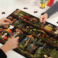 Mushroom Bookshelf Puzzle 1000-Piece