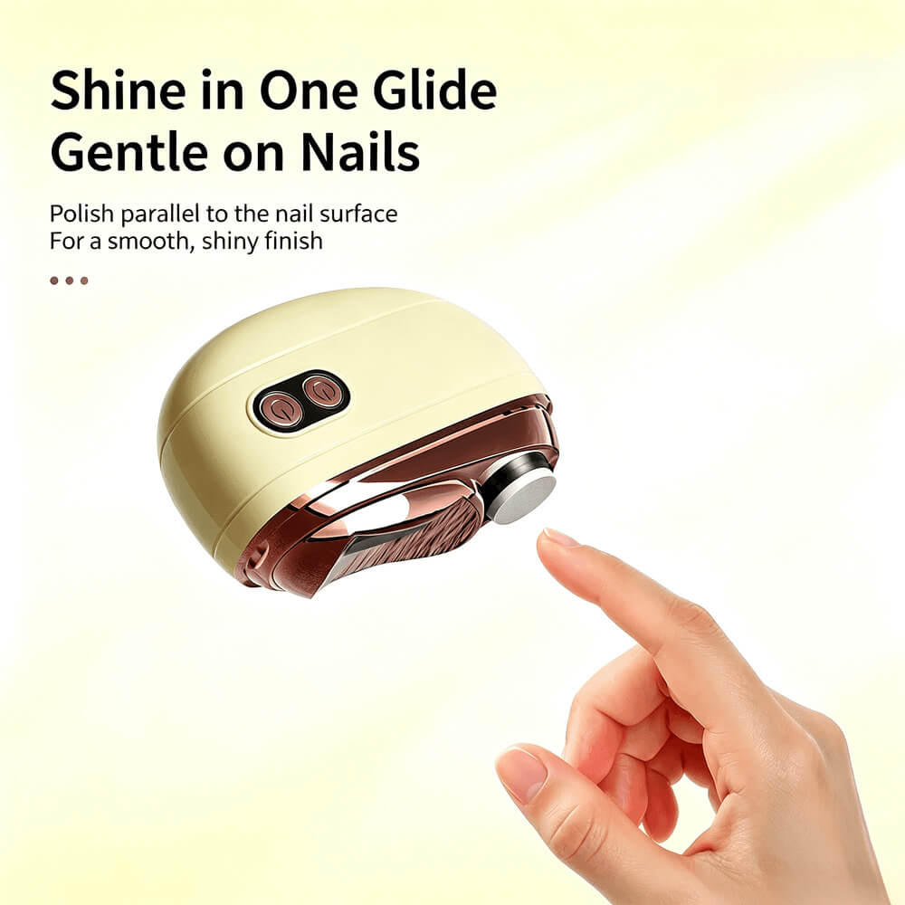 2-in-1 Smart Electric Nail Clipper & Polisher