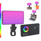 Metallic LED Selfie Light - Rechargeable Dimmable Clip-On Panel Lamp for iPhone and Smartphones