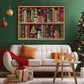 Christmas Bookshelf Puzzle 1000-Piece