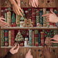 Christmas Bookshelf Puzzle 1000-Piece