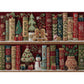 Christmas Bookshelf Puzzle 1000-Piece