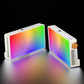 Metallic LED Selfie Light - Rechargeable Dimmable Clip-On Panel Lamp for iPhone and Smartphones