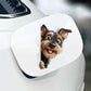 Welsh Terrier Dog - Peekaboo Dog Head Car Sticker - DS029
