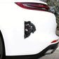 Newfoundland Dog - Peekaboo Dog Head Car Sticker - DS036