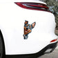Australian Cattle Dog - Peekaboo Dog Head Car Sticker - DS050