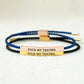 F❤ck My Trauma Tube Bracelet