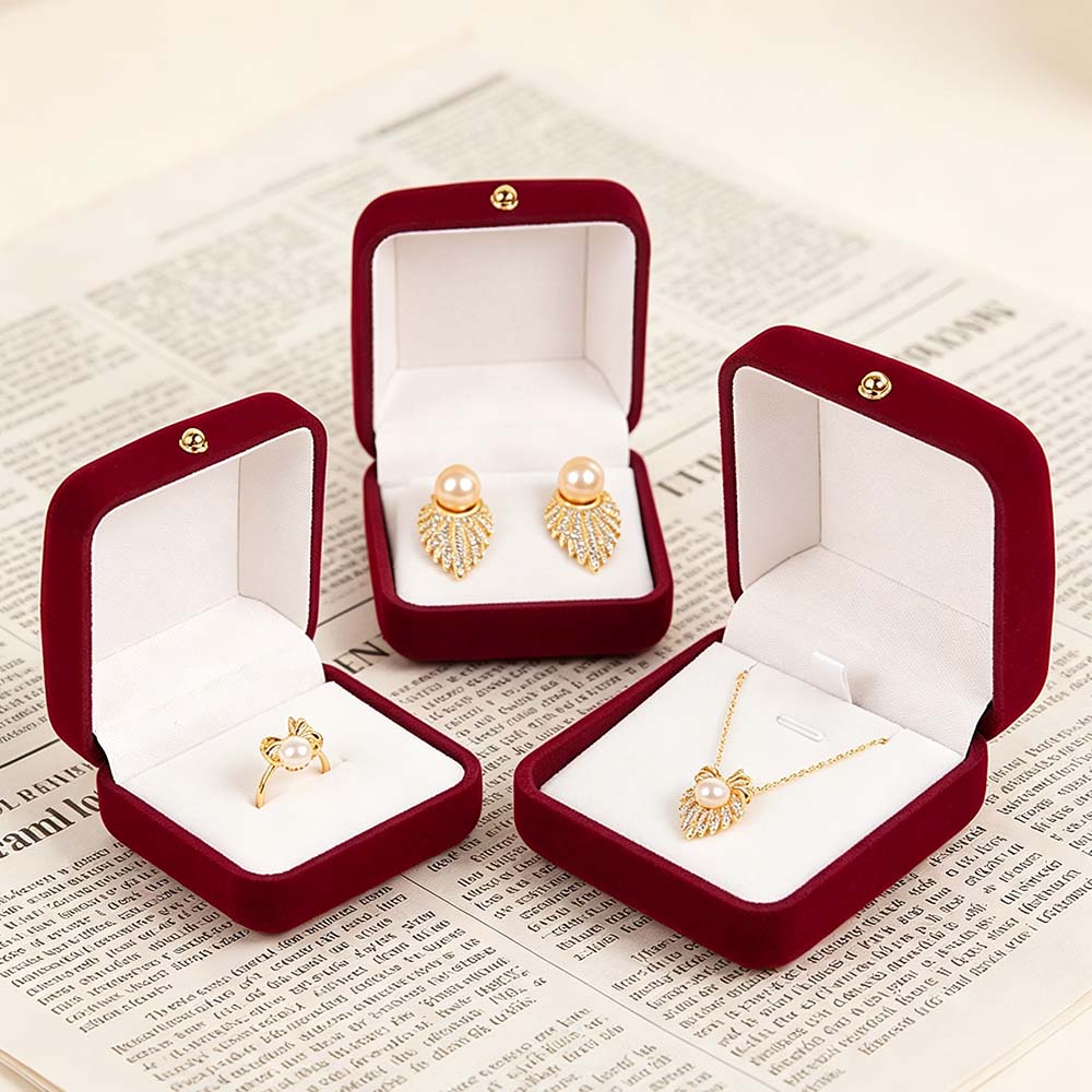 Elegant Velvet Jewelry Boxes