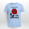 Red Poppy We OweThem All Shirt Best Gifts For Veteran