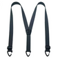 Men's Adjustable Suspenders - X-Back / Y-Back Styles with Hook Clips