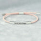 This Is Just a Chapter Not the Whole Story Tube Bracelet