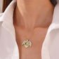 Be Kind...Of A Bi♥ch - Heart Locket Necklace