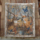 Frolic of the Deer Blanket - H283 - Premium Blanket