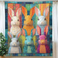 Colorful Bunnies Blanket - H289 - Premium Blanket