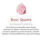 Handmade Natural Crystal Gemstone Sitting Dog - Rose Quartz
