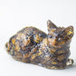 Handmade Natural Crystal Gemstone Lying Cat