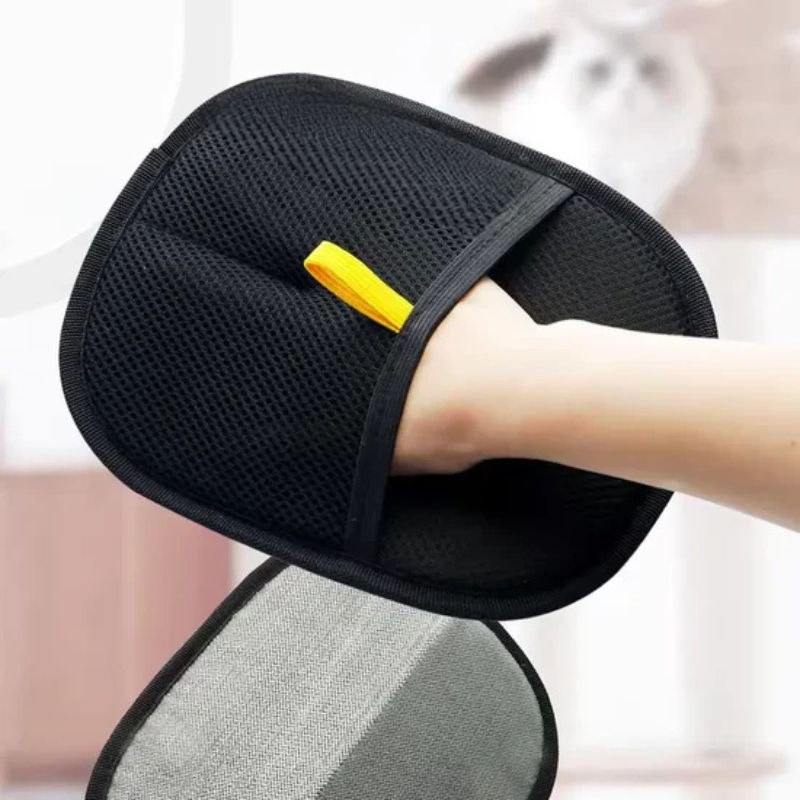Pet Hair Remover Electrostatic Gloves - Suitable For Families With Pets