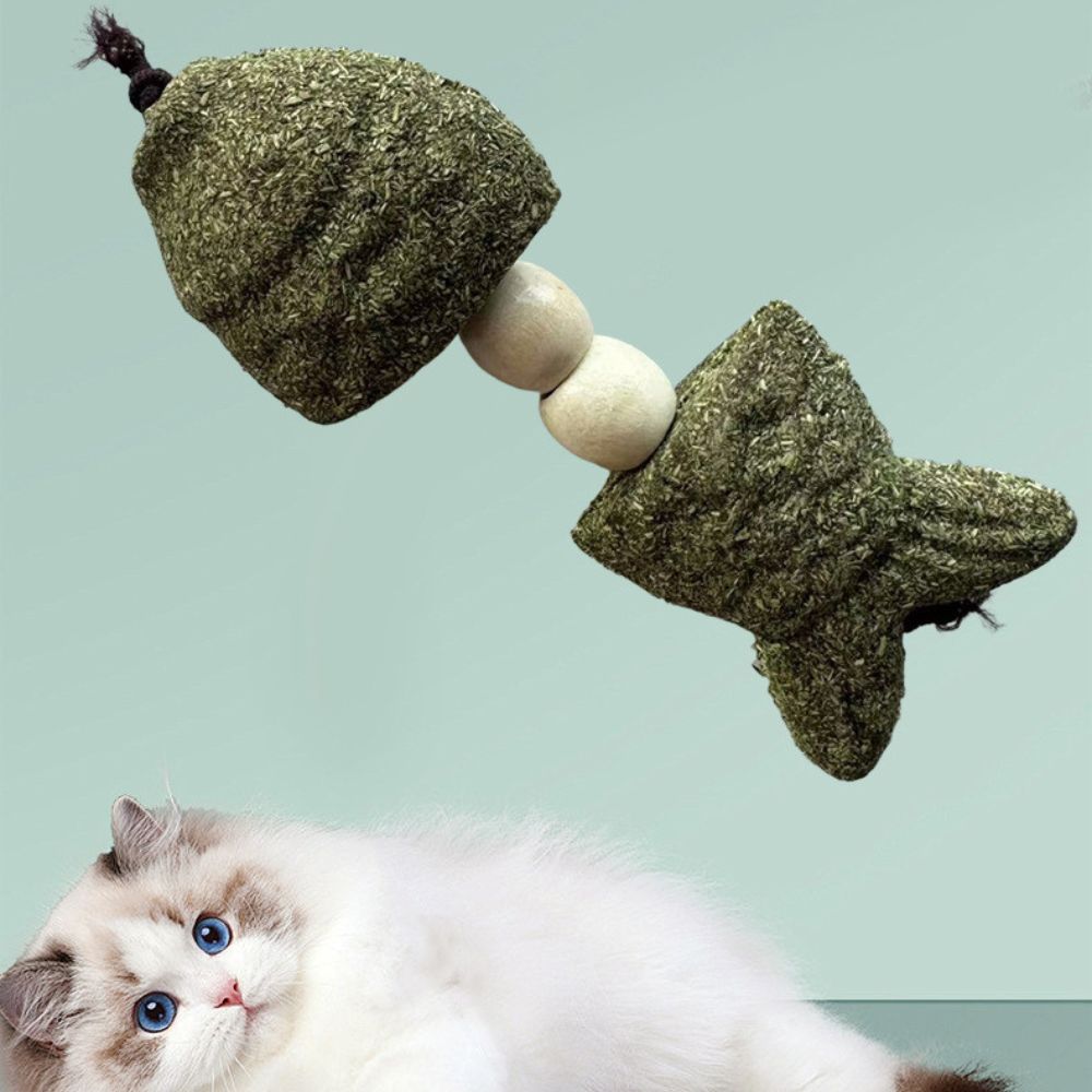 Natural Gallnut Catnip Chew Toy For Cats – Dental & Enrichment Play