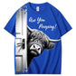 Funny Highland Cow "Are You Pooping?" Short Sleeve T-shirt