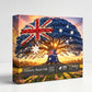 Patriotic Australian Flag Tree Jigsaw Puzzle 1000-Piece