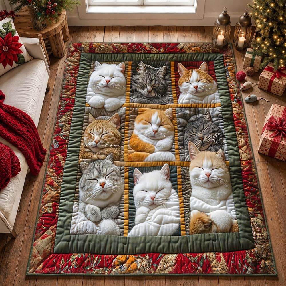 Sleeping Cat Area Rug - H740