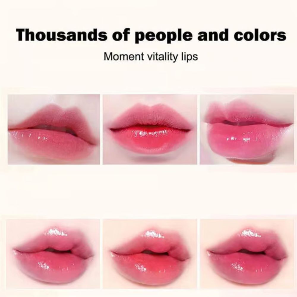 💋 Experience Luxurious Lips ✨Transferproof Color-Changing Lipstick💄CrystalClear Color Alchemy 💋 Auto-Tints on Contact!