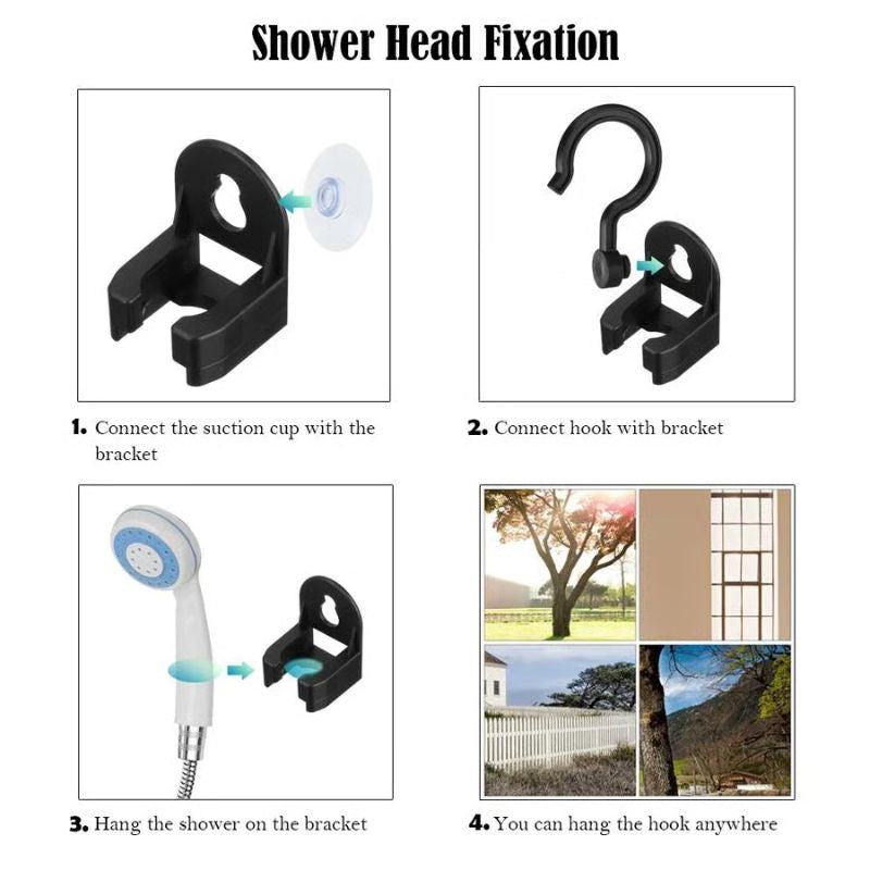 🚿 Stay Fresh Outdoors – ✨Portable Camping Shower with Adjustable Flow – For Easy & Convenient Outdoor Cleaning