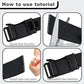 Stretch-Fit Tactical Belt – Ultra-Light Ratchet Web Belt for Outdoor, Work & EDC