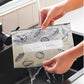 (30pcs )Reusable Aluminum Foil Sealable Storage Bags, 2025 New Resealable Vacuum Zipper Pouches for Food, Stand Up Foil Sealable Bags with Label and Zip Lock for Vegetable Fruit Meat