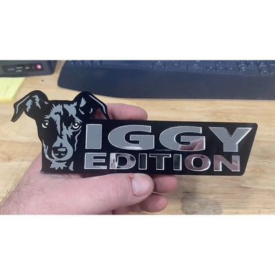 Dog Car Badge Laser Cutting Car Emblem