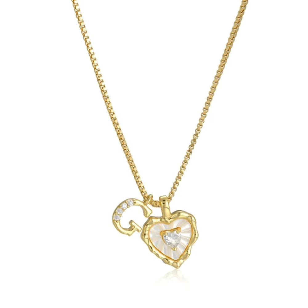 Initial Heart Necklace