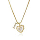 Initial Heart Necklace