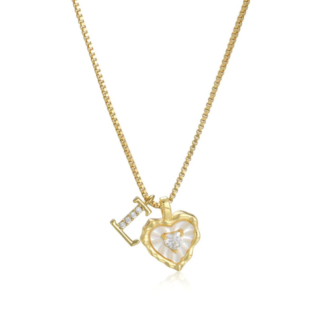 Initial Heart Necklace